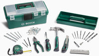 Bosch 73-Piece DIY Starter Box (Wood, Stone, Accessories Drilling and Screw Tools) (2607011660)